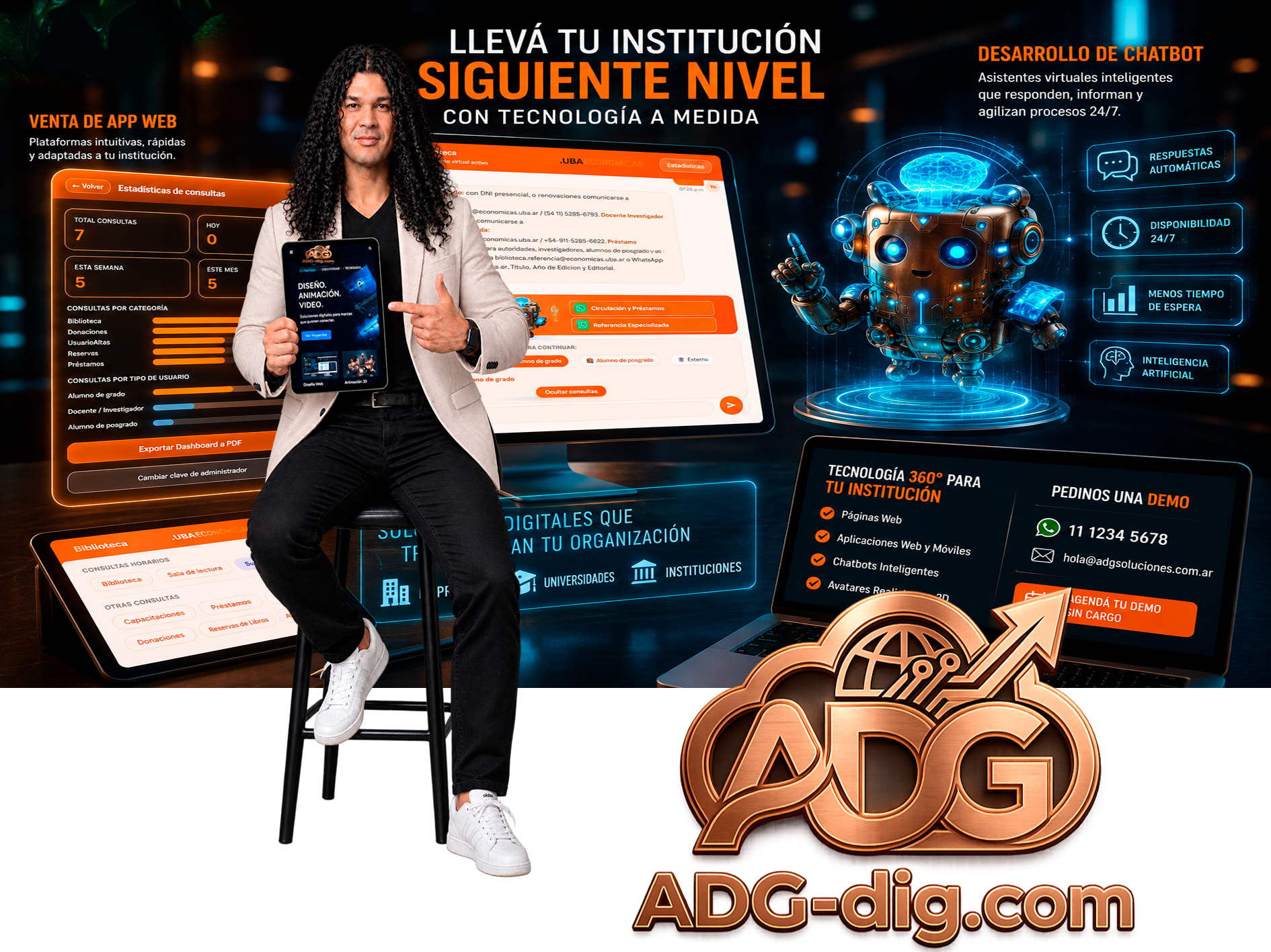 ADG-dig — Tecnología a medida para tu institución